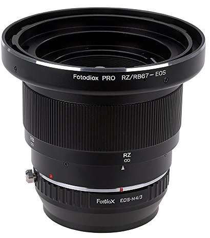 Fotodiox Pro Lens Mount Adapters with Focusing Barrel, Mamiya RB67 Mount Lenses to to MFT (Micro-4/3, M4/3) Mount Mirrorless Camera (such as OM-D E-M10, Lumix GH4, and BMPCC)