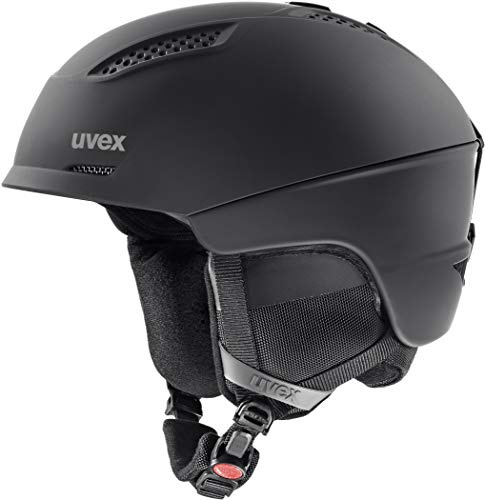 uvex Ultra - robuster, Leichter Skihelm mit optimaler Belüftung und individueller Größeneinstellung für Damen und Herren - Black matt - 51-55 cm