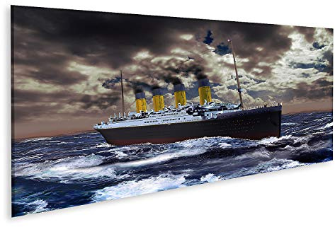islandburner Bild auf Leinwand Titanic Bilder Wandbilder Poster