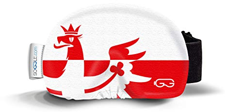 Soggle Ski Protective Microfibre Cover for Ski Goggles (One Size), Colour: Native Tyrolean Eagle