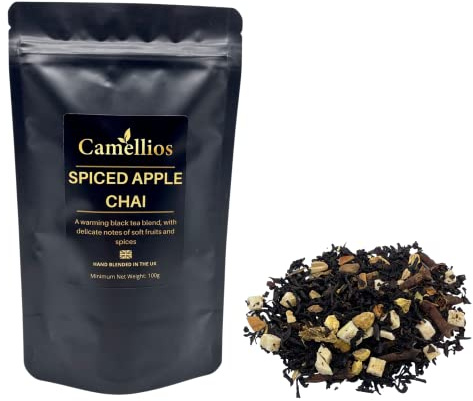 Spiced Apple Chai, Black Loose Leaf Tea, Camellios (100g)