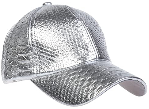 NiceYnn Unisex Baseball Cap Leather Casual Outdoor Sports Golf Visor Hat | Pre-curved Bill Adjustable Snapback Cap Hip Top Trucker Dad Hat For Fashion Summer Outfits Styling UV Protection