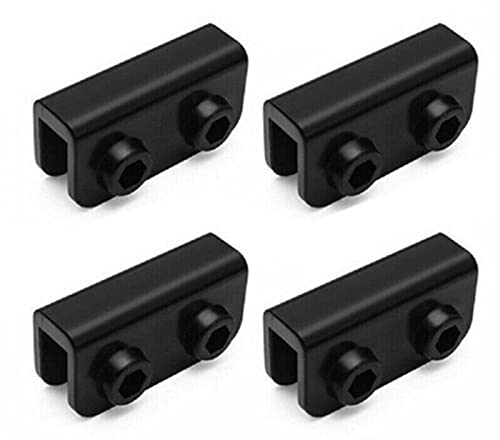 SMTHOME 4 Stück Pop-Up Pavillon Rechteckige Halterung Zelt Beinverbinder Ersatzteile für Pavillon Markise Rahmen Füße Bein