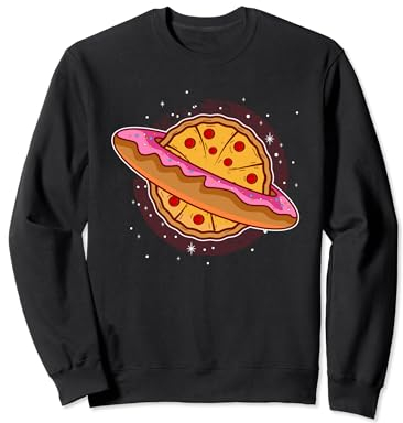 Donut Pizza Doughnut Glazed Maker Lover Donut Sweatshirt