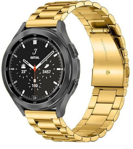 FOUUA Bracelet de montre Bracelet Acier Inoxydable Métal Bracelet de Montre 18mm 20mm 21mm 22mm 24mm à Dégagement Rapide Bracelets pour Hommes et Femmes.Bracelet de Montre Intelligent