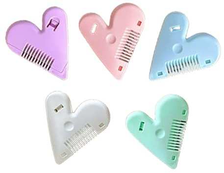 LAKYMIE 5Pcs Split End Trimmer Hair Razor Comb Hair Cutting Comb Split End Remover Hairdresser Thinning Comb for Hair Cutting and Styling