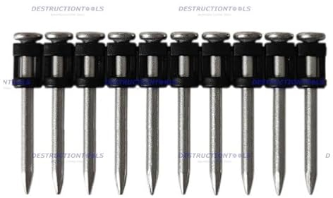 1000x Collated Concrete Nails 38mm - for Spit Pulsa 700, 27, 40, 65 & 800 - C6/38