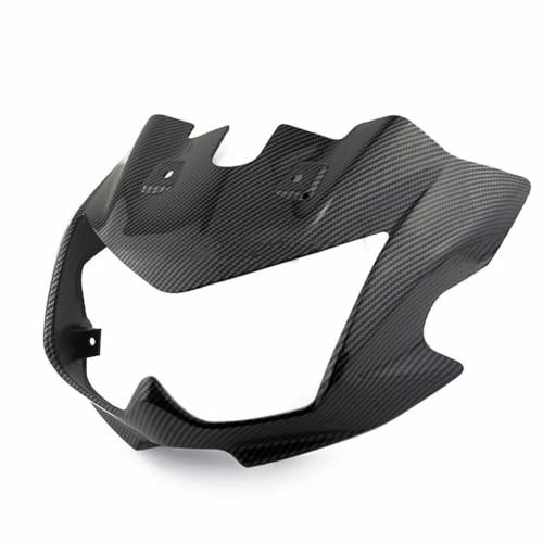 DZSUNLOHJ Carena Alettone Misura per Kawasaki per Z1000 per Z 1000 2003 2004 2005 2006 Moto in Fibra di Carbonio Carrozzeria Carenatura Superiore Anteriore Copertura del Naso