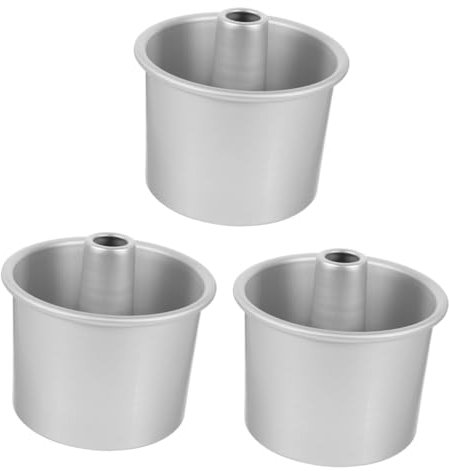 MAGICLULU Set Di 3 Robuste Teglie Circolari Per Torte Teglie Per Cheesecake Lavabili E Riutilizzabili Con Bordi Lisci