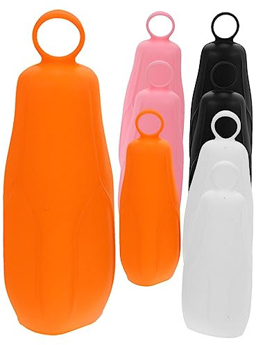 Baluue 24pezzi Manicotti Silicone Per Bottiglie Viaggio Protezione Per Shampoo e Lozione Ricaricabile Manicotti Per Toiletries e Riutilizzabile Per Viaggi e Bagagli