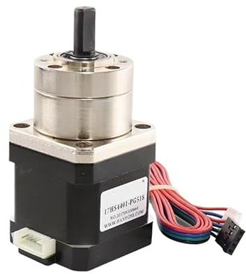 PQYSMVVG 42 Planetary reduction stepper electronic starter Nema17 Height 40mm Speed ratio 1:3.71-1:139 CNC milling machine DC high torque gearbox(100)