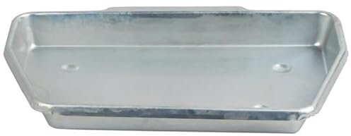 Unibos | 18 Ideal for Standard Sized Fire Grates | Ash Pan for Open Fires | Ash Pan for Log Burners| Fire Ash Pan | Fire Tray | Ash Box | Galvanised Ash Pan (18 Inch)