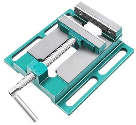 Fonowx Morsetto da Tavolo per Trapano, Modello in Ferro per Lavorazione di Legno, 24x21.5x6 Cm