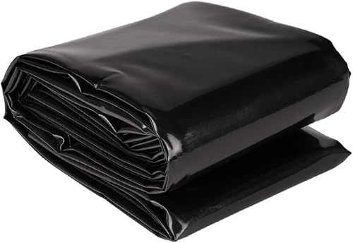 unmjgybc Teichfolie 4 x 4 m Pond Liner Flexible Membran für Gartenpool Teichplane Teichfolie Langlebig Flexible Teichfolie