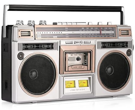YSFW Retro-Kassettenradio, Bluetooth-Kassettenspieler Und Retro-Radiorecorder Mit DSP-Chip, Multi-Mode-Transkription Und Mehreren Schnittstellen – EIN Tolles Geschenk Für Vater Und Freund