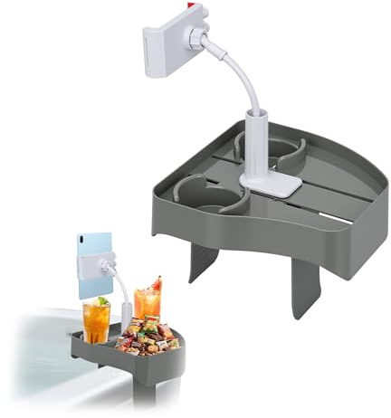 aleawol 3-in-1 Getränkehalter Pool, Verstellbarer Whirlpool Tablett