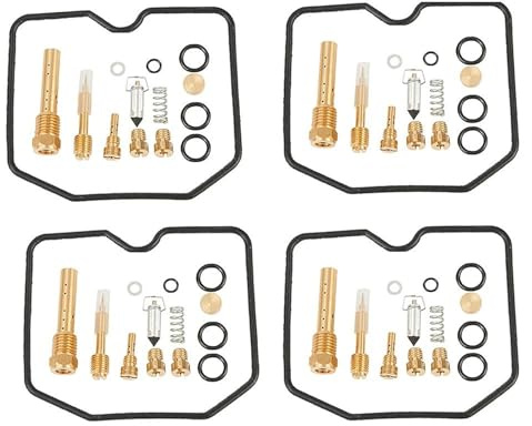 HZBHD Kit De Réparation Carburateur Moto pour Suzuki GSF600S Bandit GSF600 Kit De Réparation, Pièces Rechange, Joint Pointeau De Flotteur Carburateurs Réparation Kit