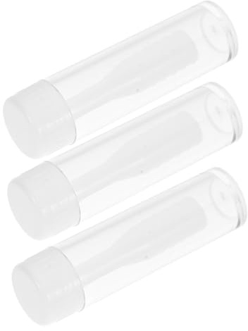 Veemoon 3 ensembles Kit de Tiges Silicone pour Lentilles de Contact Applicateur Portable pour Insertion et Retrait Accessoire avec Tube de Rangement Transparent pour Lentilles Souples et