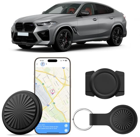 GPS Tracker per Auto Compatibile con iOS e Android, Localizzatore GPS Con Riproduzione Della Traiettoria di Sette Giorni e Funzione di Posizionamento Globale, Adatto per Auto/Bambini/Animali Domestici