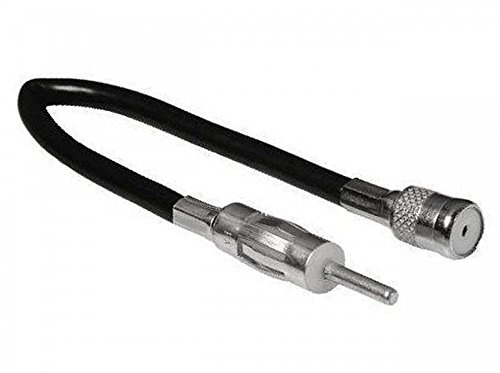 Sound-way Adattatore per antenna autoradio, connettore prolunga ISO DIN jack