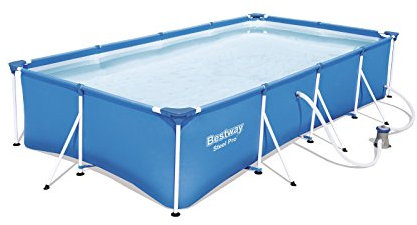 Bestway Steel Pro 56424 piscina fuori terra Piscina con bordi Piscina rettangolare 5700 L Blu