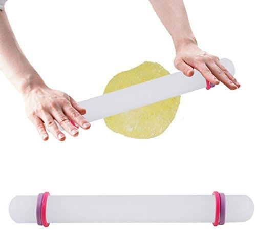 Jingyuu - Mattarello per pasticceria, in plastica, rotolo per pasticceria, per pasticceria