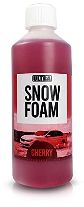 Ultra Snow Foam, Cherry Car Shampoo, Car Wash Shampoo, Pre Wash 500ml | Ultra-concentrated cherry snow foam for manual or pressure washing, non-caustic, biodegradable and effective in hard water