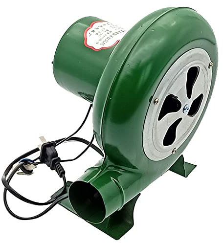 AZICYN Soplador de aire eléctrico de forja, mini ventilador de combustión para barbacoa de 220 V para barbacoa, cocina al aire libre, camping (30 W, 40 W, 60 W, 80 W, 100 W, 150 W) (40 W)