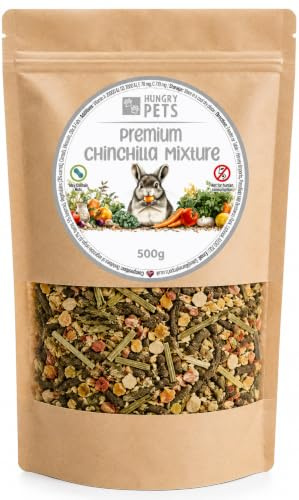 Hungry Pets Premium Chinchilla and Degu Food, 500g