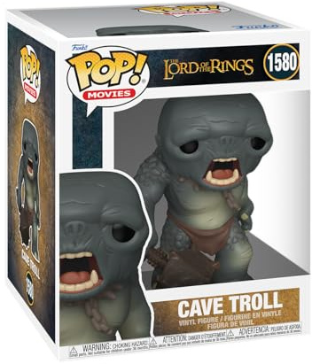 Funko POP! Super: LOTR - Grottroll - Sagan om ringen - Vinylfigur för samlare - Presentidé - Officiell merchandise - Leksaker för barn och vuxna - Filmfans - Modellfigur för samlare och utställning