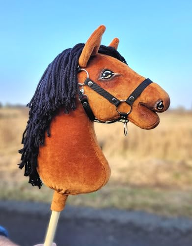 Hobby Horse Großes Pferd auf Stock Premium - Hellstrahler A3