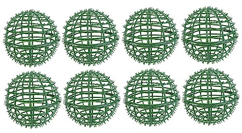 IMIKEYA 2sets Flower Support Frame Nursery Decor Boxwood Ball Support Cage for Centerpieces 4pcs*2