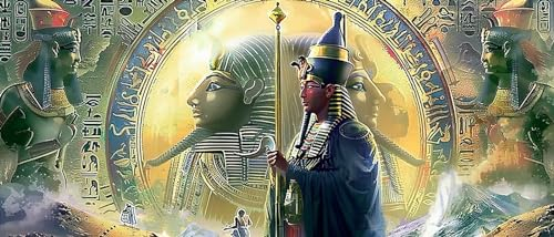 5D DIY Diamond Painting, Pharao Diamond Painting XXL Erwachsene Groß 100x233cm, Diamond Art Blitz Diamant Painting Bilder Kinder Anfänger, Dimondpaintin Crystal Arts, Geschenke für Frauen, Wand Deko