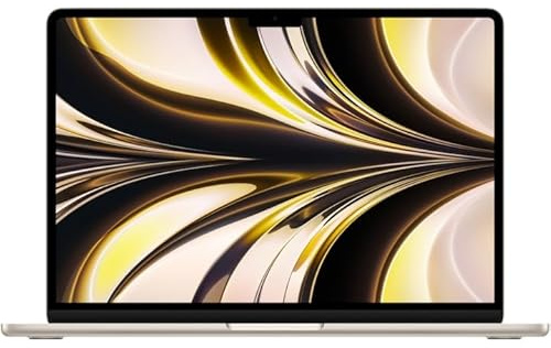 2022 Macbook Air con Chip Apple M2 (13-pulgadas, 16GB RAM, 1TB SSD de Almacenamiento) (QWERTY English) Blanco Estrella (Reacondicionado)