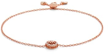 Michael Kors Damenarmband aus rosévergoldetem Halbedelstein mit Schiebeverschluss