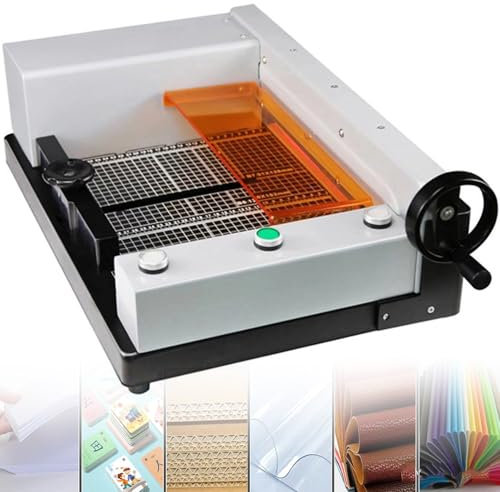 GLJTUO Elektrischer Papierschneider, 300 Mm Schnittbreite, Elektrischer Papierschneider, 40 Mm Schnittstärke, Papierschneidemaschine Für Den Schreibtisch, Papierschneidemaschine,