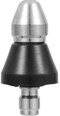 YARNOW Sewer Jet Nozzle, 1/4 Inch Stainless Steel for Drain Cleaning