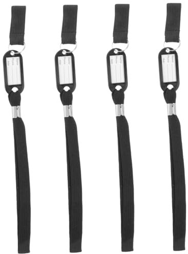 OATIPHO Dragonnes Anti-Perte pour Béquilles De Marche 4 Pièces, Lanières Résistantes à l'eau Étiquette Personnalisable, Cordons Confortables Et Réutilisables pour Seniors, Usage Extérieur Sécurisé