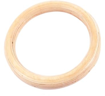 Turnringe Holz Gym Rings, Gymnastikringe Ringe Turnen Für Fitness 32mm, Gymnastikringe Fitnessringe, Für Heimfitnessstudio, Zugtraining, Klimmzüge Und Dips, Hebeseil Nicht Im Lieferumfang Enthalten