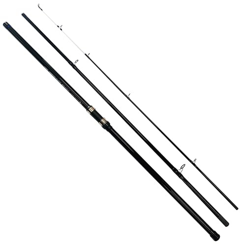 CHARTER 12-11420 - Canna da surf/spiaggia da 4,2 m, in carbonio leggero, potenza di lancio 100-250 g, per acque costiere del Regno Unito, 3 pezzi