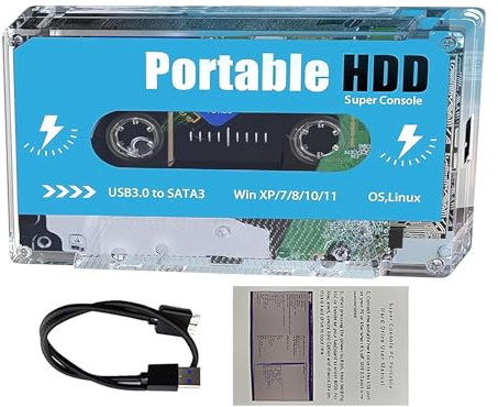 Pocket Super Konsole – Play Videogerät 12 x 6 cm, Retro-Spielstab, klassisches Emulatorsystem, Multimedia-Ausgang 4 K High Definition | Tragbare Konsole der Longta-Unterhaltungsmaschine