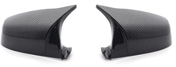 Für 5 6 7 Serie E60 E61 E63 E64 F06 F07 F10 F11 F13 F01 F02 F03 F04 Auto Rückspiegel Abdeckung Spiegelkappen Ersatz(Carbon Fiber Look)