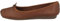 Clarks Women's Freckle Ice Ballet Flats, Dark Tan Lea, 6 UK