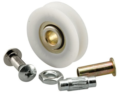 Prime-Line Products D 1798 Sliding Door Roller Set with 1-1/4-Inch Nylon Ball Bearing, 2-Pack