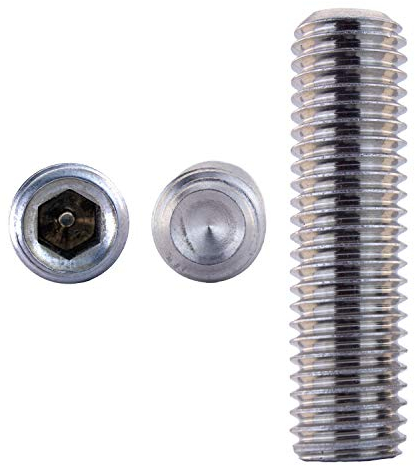 Gewindestifte M3 X 4 DIN 916 m. Ringschneide Edelstahl A2 (5 Stück) - V2A Madenschrauben