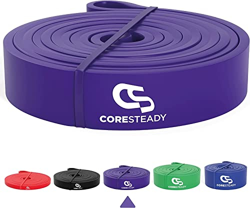 Coresteady Élastique Traction | Bande Élastique Traction Assistée | Bande de Traction pour Powerlifting, Yoga, Exercices de Mobilité et d'Étirement | pour Homme & Femme