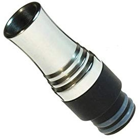 Armerah Anti Spit Back 510 Drip Tip eCig Mouthpiece Tall/Medium Stainless/POM Single