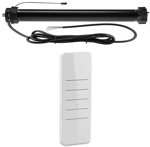 NOBILY Funk-Rolladenmotor 1-10er SET PR5 20/15-60 60mm Welle - bis 50Kg, inkl. hochwertigem Handsender