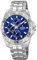 Festina Herren Multi Zifferblatt Quarz Uhr mit Edelstahl Armband F20445/2