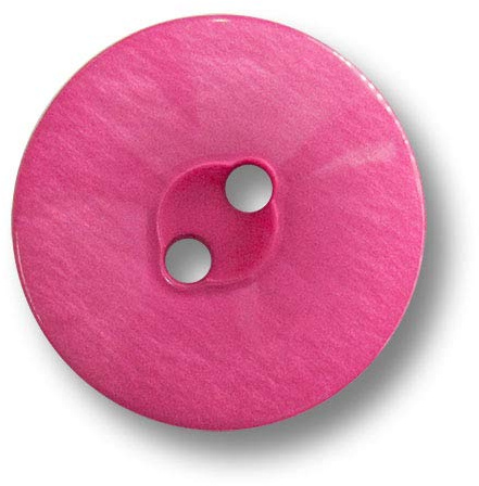 6er Set fantastisch pink schimmernde Zweiloch Kunststoffknöpfe in Perlmuttoptik, Ø: ca. 20mm!